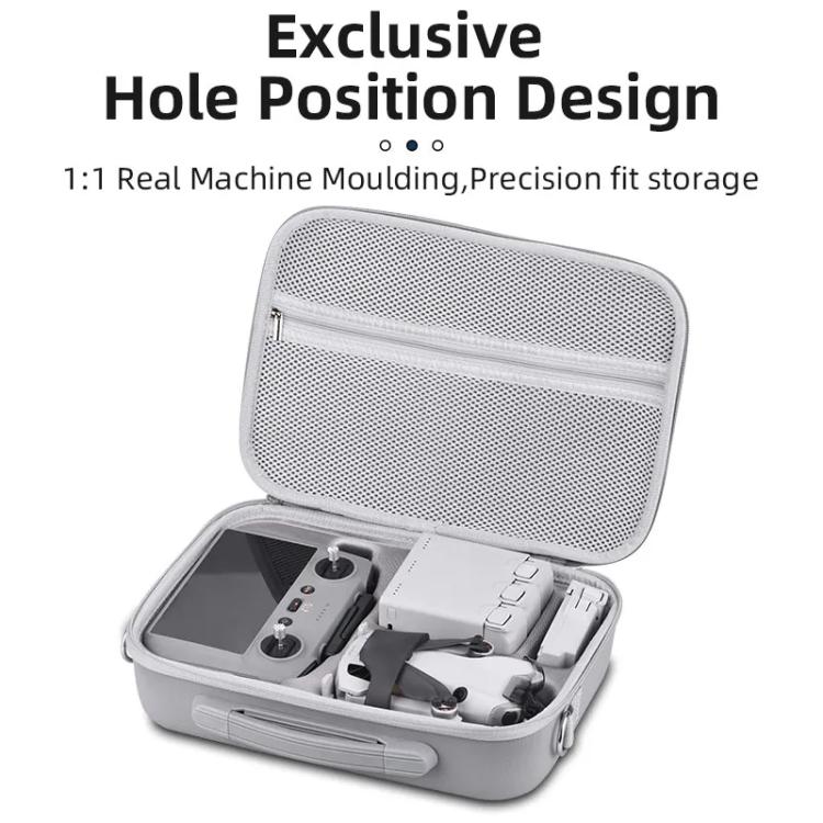 For DJI Mini 4 Pro BRDRC Shoulder Drone Remote Control Storage Carrying Bag, For DJI Mini 4 Pro