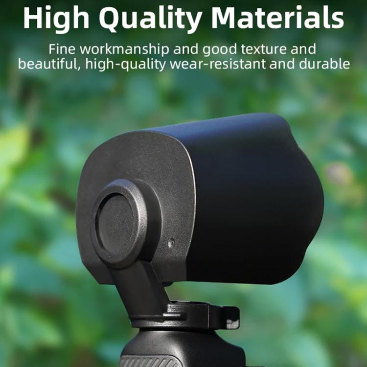 For DJI OSMO Pocket 3 BRDRC Sunshade Lens Protective Cover Hood, For DJI OSMO Pocket 3