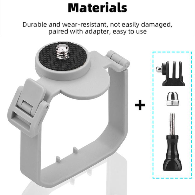 For DJI Mini 4 Pro BRDRC Action Camera Holder Bracket Adapter Drone Gimbal Extension Mount, For DJI Mini 4 Pro