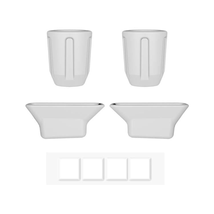 For DJI Mavic Air 2S BRDRC Drone Legs Feet Cover Protective Pad Dust-proof Cover, For DJI Mavic Air 2S