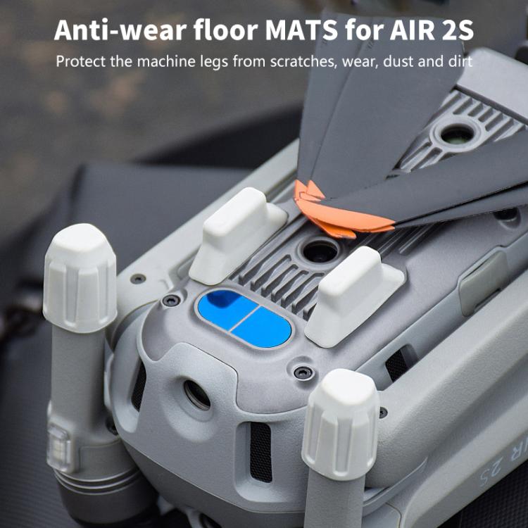For DJI Mavic Air 2S BRDRC Drone Legs Feet Cover Protective Pad Dust-proof Cover, For DJI Mavic Air 2S