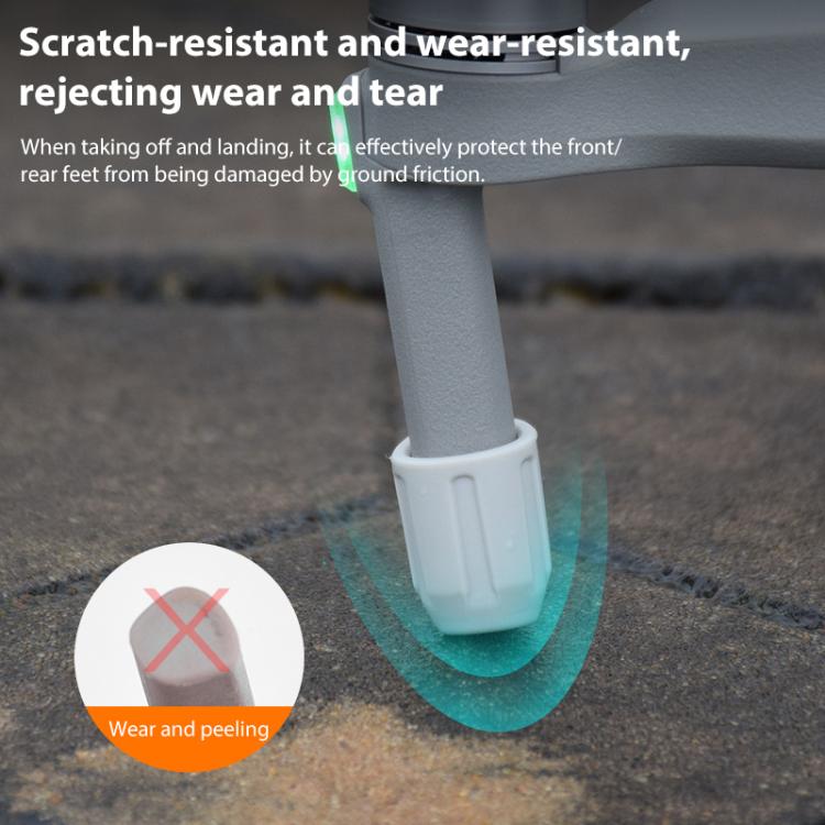 For DJI Mavic Air 2S BRDRC Drone Legs Feet Cover Protective Pad Dust-proof Cover, For DJI Mavic Air 2S