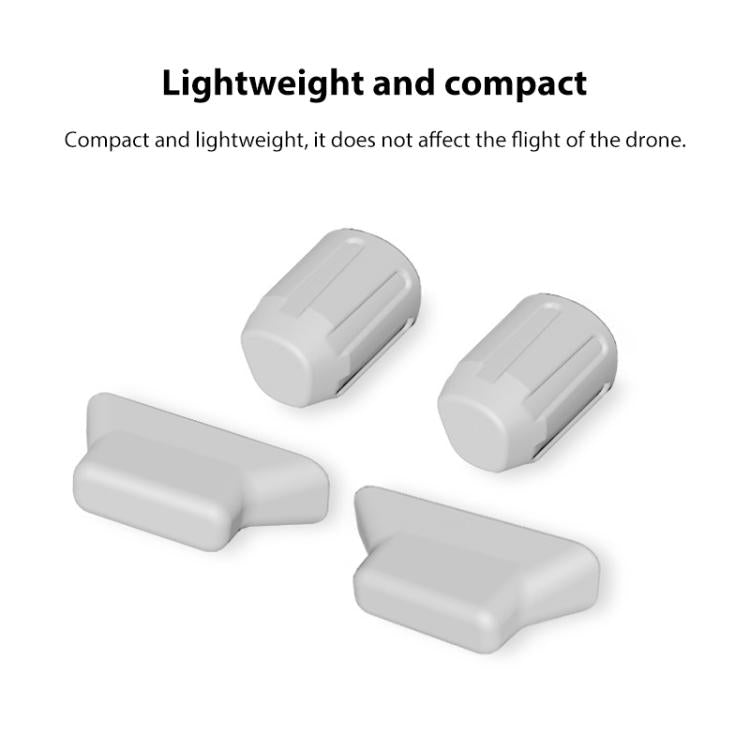 For DJI Mavic Air 2S BRDRC Drone Legs Feet Cover Protective Pad Dust-proof Cover, For DJI Mavic Air 2S