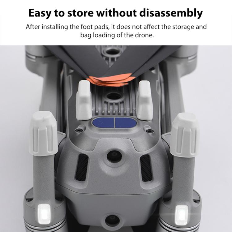 For DJI Mavic Air 2S BRDRC Drone Legs Feet Cover Protective Pad Dust-proof Cover, For DJI Mavic Air 2S