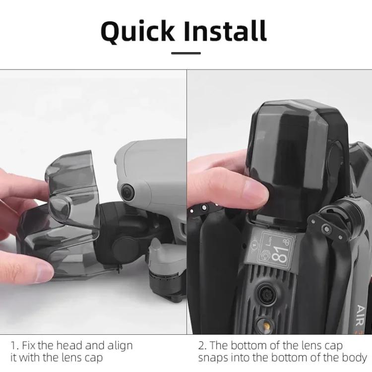 For DJI Air 3 BRDRC Lens Protective Cover Gimbal Cover, For DJI Air 3