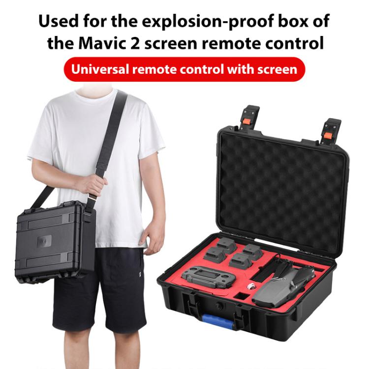 For DJI Mavic 2 BRDRC Crossbody Safety Carrying Storage Bag Waterproof Explosion-proof Box, For DJI Mavic 2 Crossbody