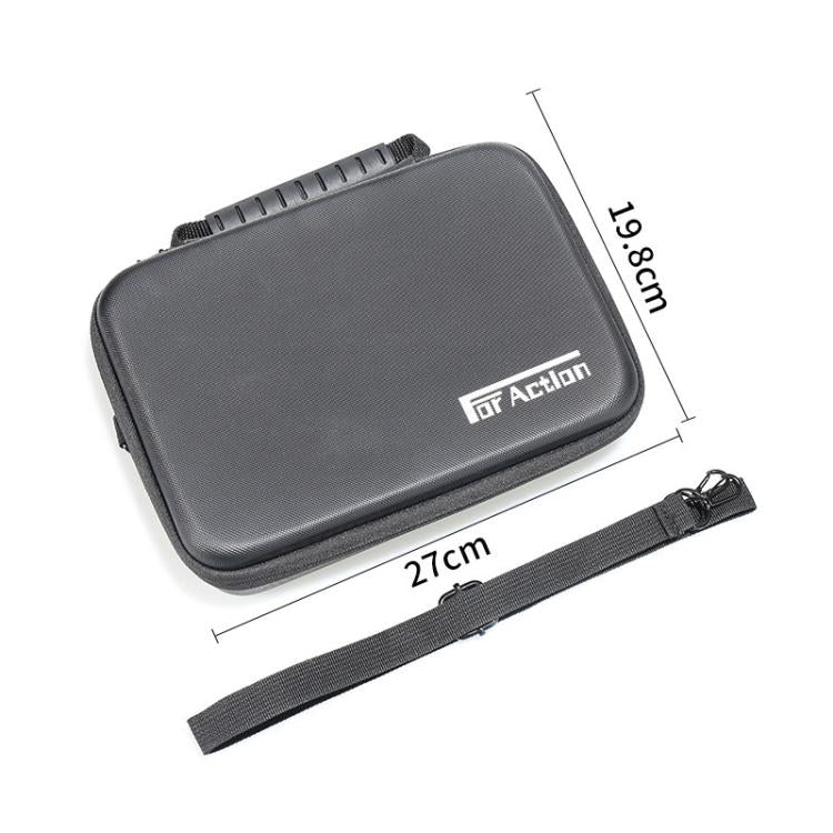 For DJI Osmo Action 5 Pro / 4 / 3 Camera and Accessories PU Storage Bag