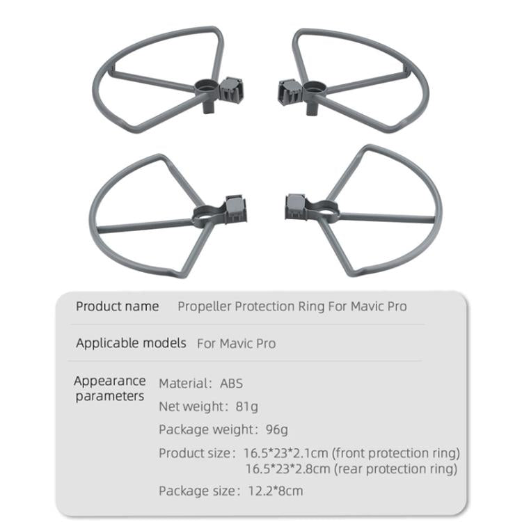 For DJI Mavic Pro BRDRC Drone Propeller Protective Guard Anti-collision Ring, For DJI Mavic Pro