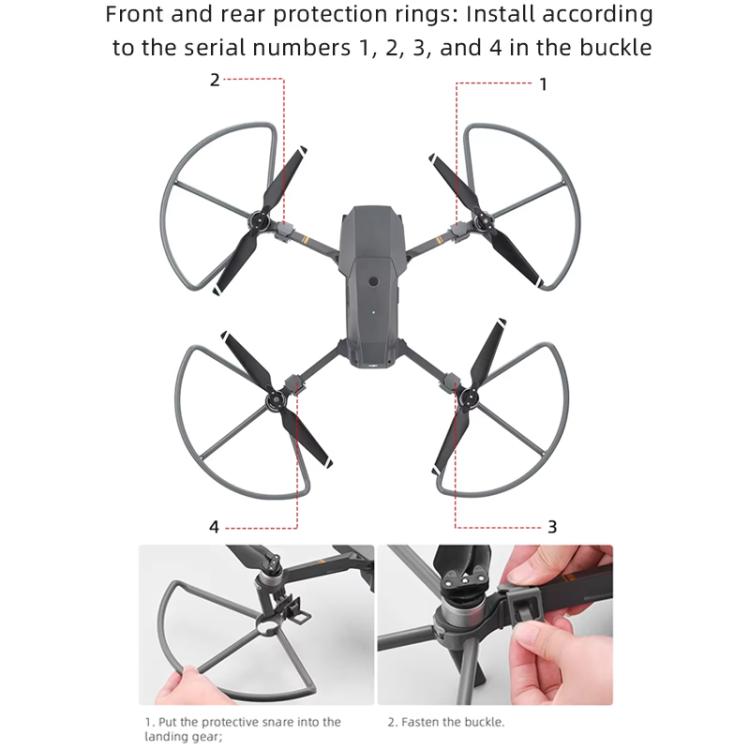 For DJI Mavic Pro BRDRC Drone Propeller Protective Guard Anti-collision Ring, For DJI Mavic Pro