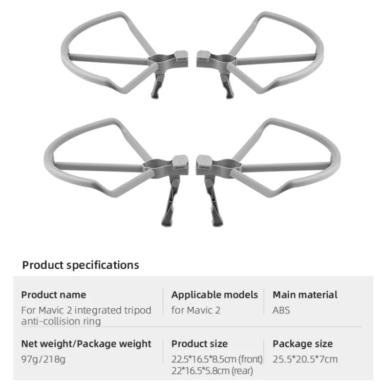 For DJI Mavic 2 Pro / Zoom BRDRC Drone Propeller Protective Guard Anti-collision Ring, For DJI Mavic 2 Pro / Zoom