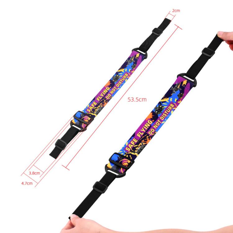 BRDRC Colorful Graffiti Headband Fixed Strap For DJI Aavta Goggles 2 / FPV Goggles V2