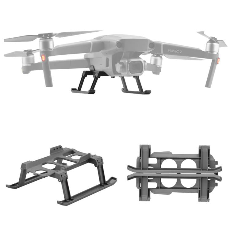 For DJI Mavic 2 BRDRC Sled Folding Heightened Landing Gear Training Rack, For DJI Mavic 2