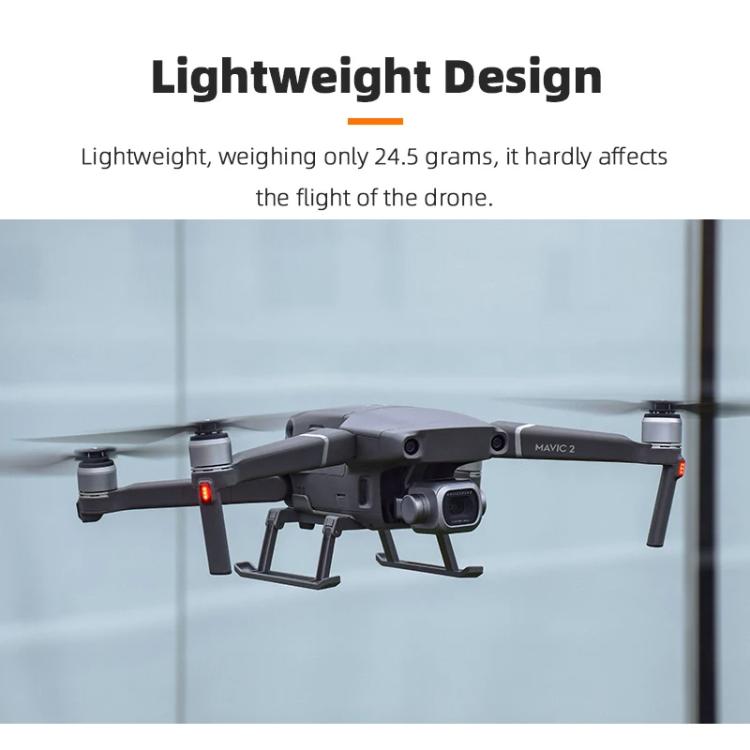 For DJI Mavic 2 BRDRC Sled Folding Heightened Landing Gear Training Rack, For DJI Mavic 2