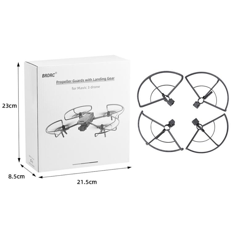 For DJI Mavic 3 / 3 Classic BRDRC Drone Propeller Protective Guard Anti-collision Ring, For DJI Mavic 3 / 3 Classic