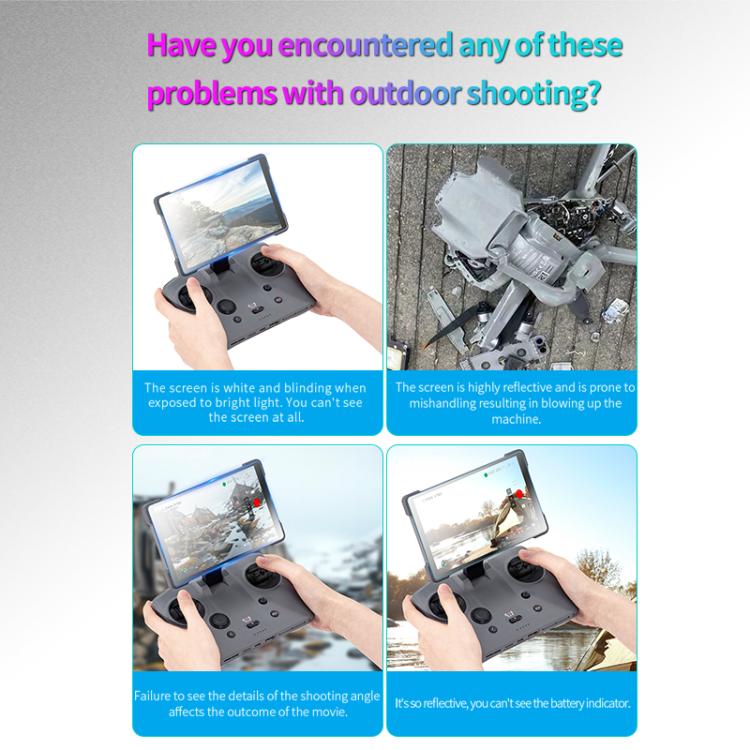 STARTRC HD AR Tempered Glass Film for DJI Mavic 4 Pro / RC Pro 2, HD AR Glass Film