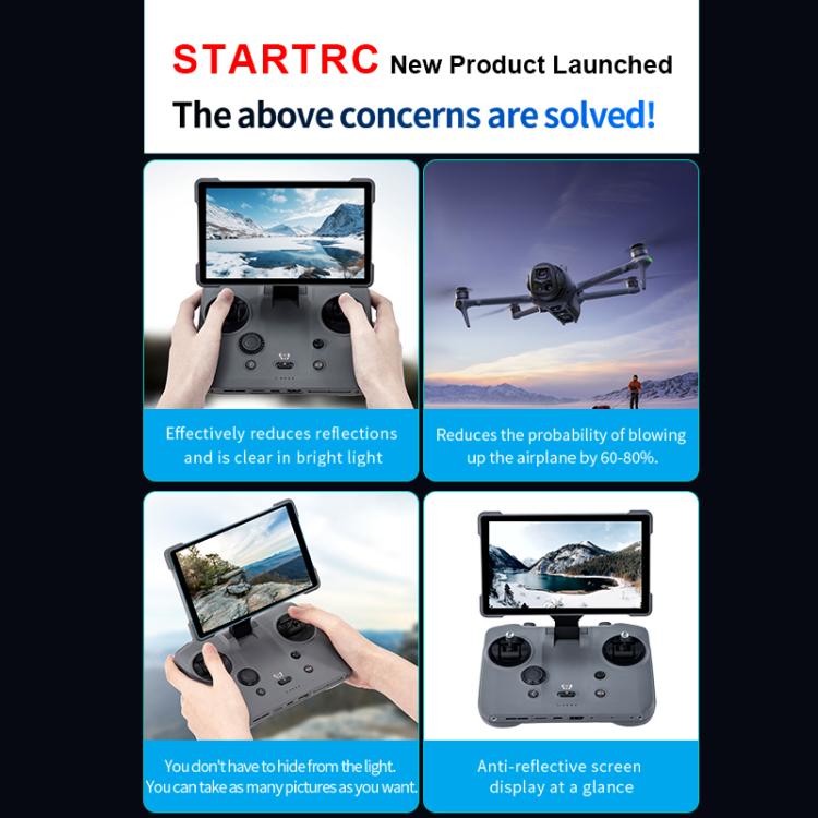 STARTRC HD AR Tempered Glass Film for DJI Mavic 4 Pro / RC Pro 2, HD AR Glass Film