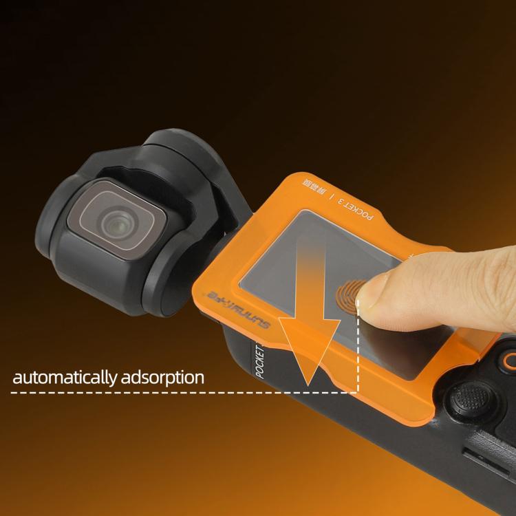 For DJI Osmo Pocket 3 Sunnylife Screen Protector AR Anti-reflection Tempered Glass Film with Film Locator, Screen Protector