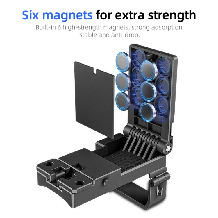 For DJI Osmo Pocket 3 STARTRC Folding Magnetic Mount Base Fixed Bracket