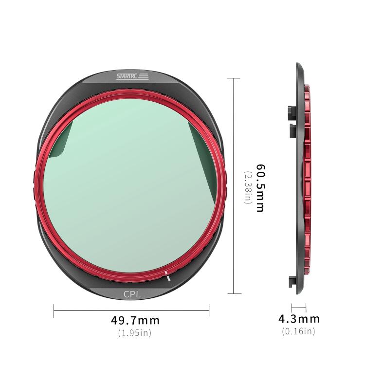 For DJI Mavic 4 Pro STARTRC CPL Lens Filter, CPL