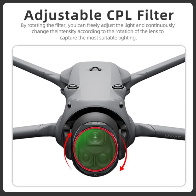 For DJI Mavic 4 Pro STARTRC CPL Lens Filter, CPL