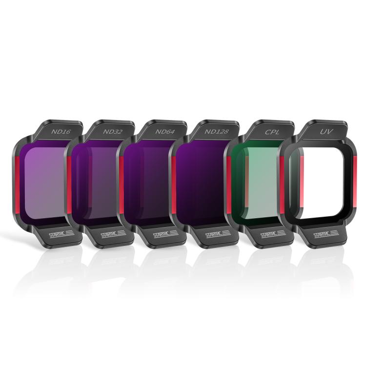 For DJI Flip STARTRC 6 in 1 ND16 ND32 ND64 ND128 CPL UV Lens Filter, 6 in 1