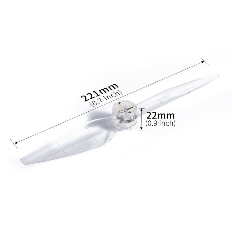 For DJI Air 3 STARTRC 2 Pairs Color LED Flash Lamp Low Noise Propellers, For DJI Air 3