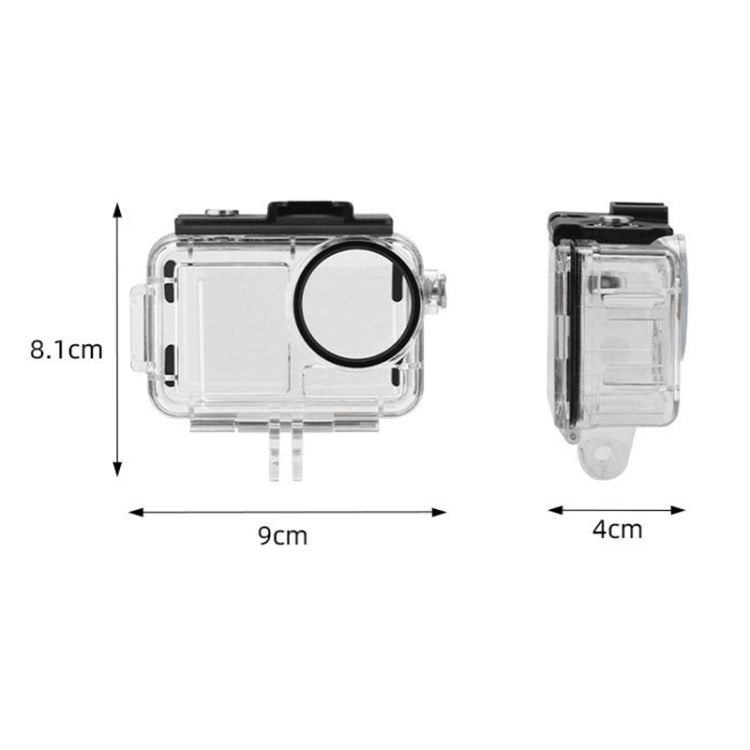 For DJI Osmo Action 5 Pro / 3 / 4 60m Underwater Waterproof Housing Diving Case, For DJI Osmo Action 5 Pro / 3 / 4 60m