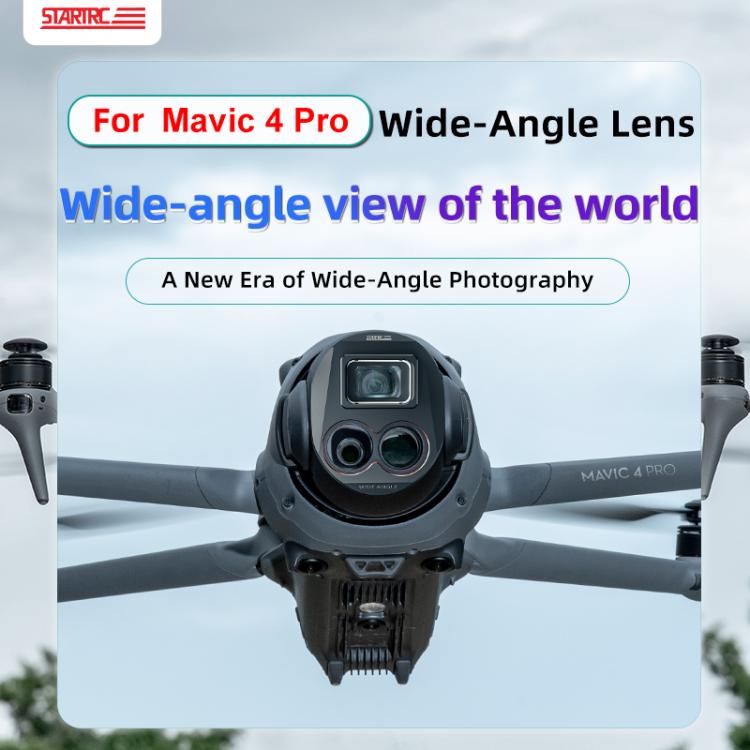 For DJI Mavic 4 Pro STARTRC Drone Wide-Angle Lens Filter, For DJI Mavic 4 Pro