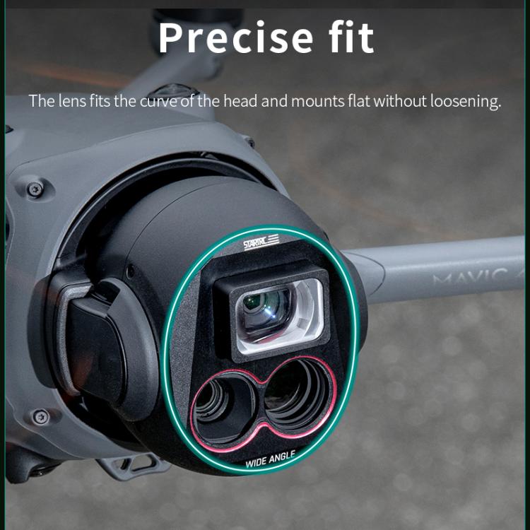 For DJI Mavic 4 Pro STARTRC Drone Wide-Angle Lens Filter, For DJI Mavic 4 Pro