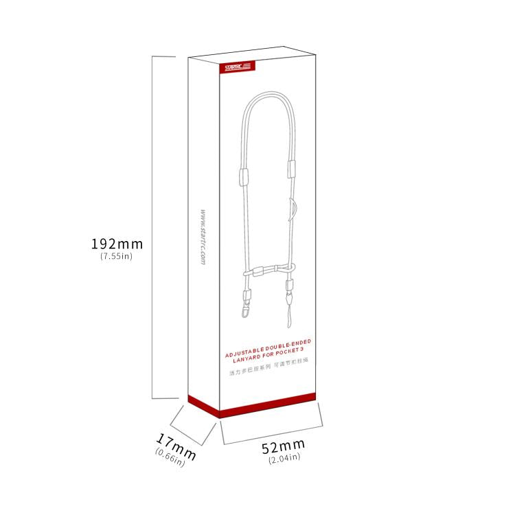 For DJI Pocket 3 STARTRC Adjustable Double-Ended Neck Strap