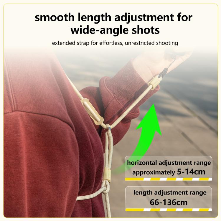 For DJI Pocket 3 STARTRC Adjustable Double-Ended Neck Strap