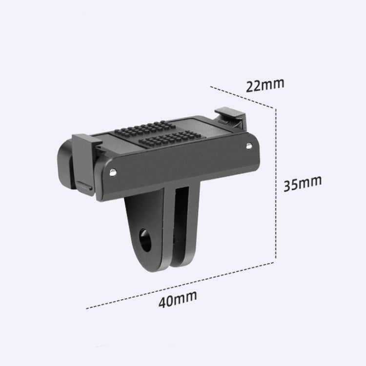 For DJI Osmo Action 5 Pro / 4  / 3 Magnetic Quick Release Base Mount Adapter
