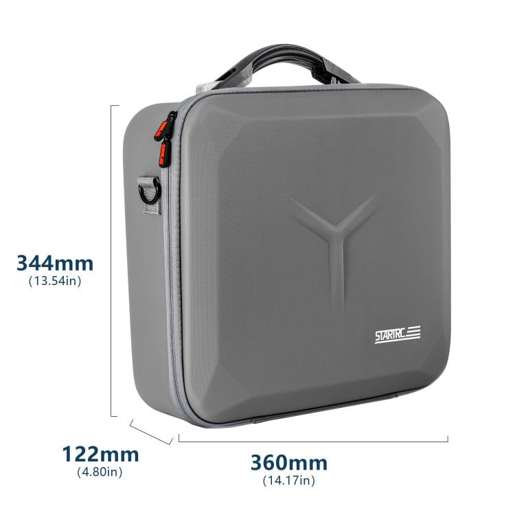 For DJI Mavic 4 Pro / RC Pro 2 STARTRC Shoulder PU Storage Bag Handbag, For DJI Mavic 4 Pro / RC 2