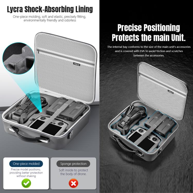 For DJI Mavic 4 Pro / RC Pro 2 STARTRC Shoulder PU Storage Bag Handbag, For DJI Mavic 4 Pro / RC 2