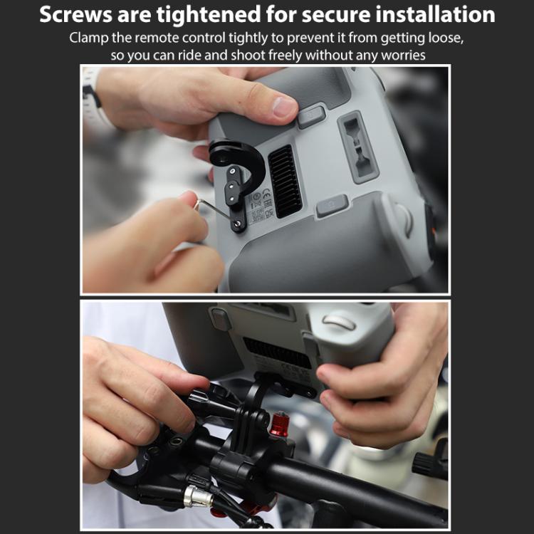 For DJI RC2 Sunnylife Remote Control Shooting Camera Bicycle Clip Mount, For DJI RC2