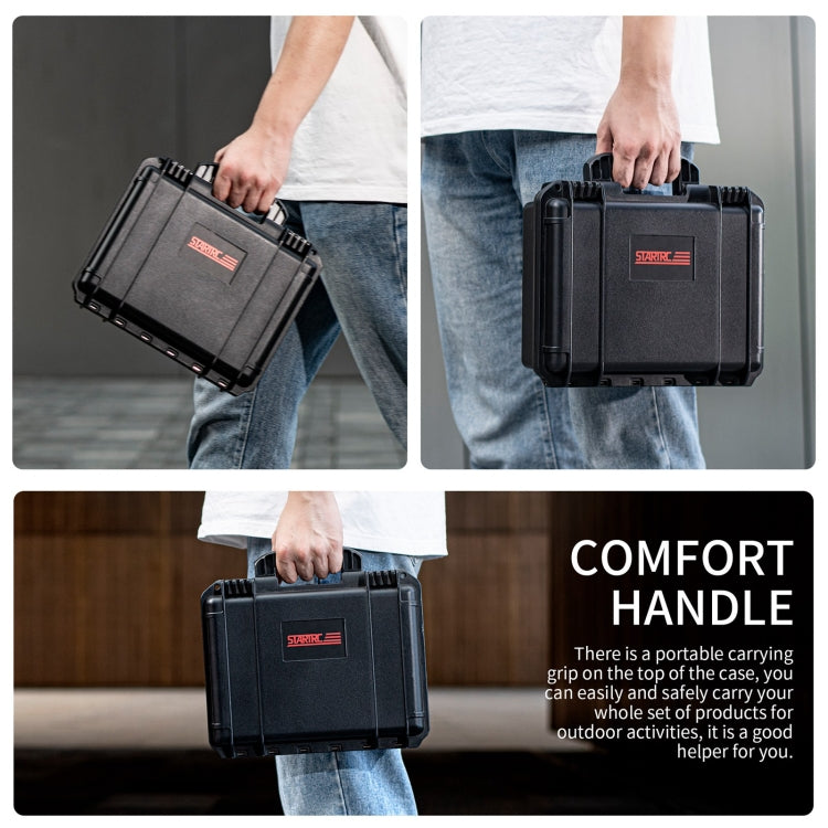 For Insta360 X4 STARTRC Waterproof EVA ABS Dual-layer Suitcase Storage Box, For Insta360 X4