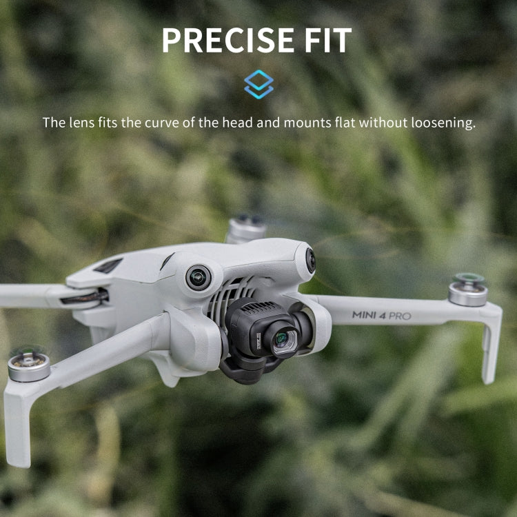 For DJI Mini 4 Pro STARTRC Drone Wide-Angle Lens Filter, For DJI Mini 4 Pro