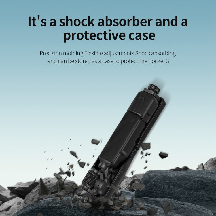 For DJI OSMO Pocket 2 STARTRC Shock Absorbing Step Reducer Carrying Case Storage Bag Box, For DJI OSMO Pocket 2