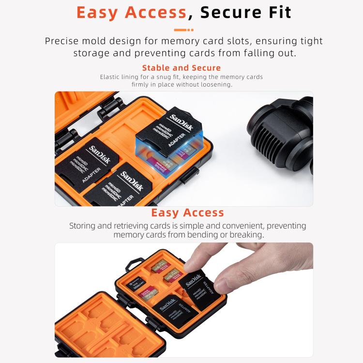 STARTRC V1 Flash Card Box SD / TF Memory Card Storage Case For DJI