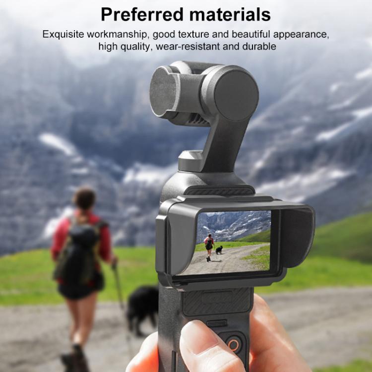 For DJI Osmo Pocket 3 BRDRC Sunshade Hood Screen Shade