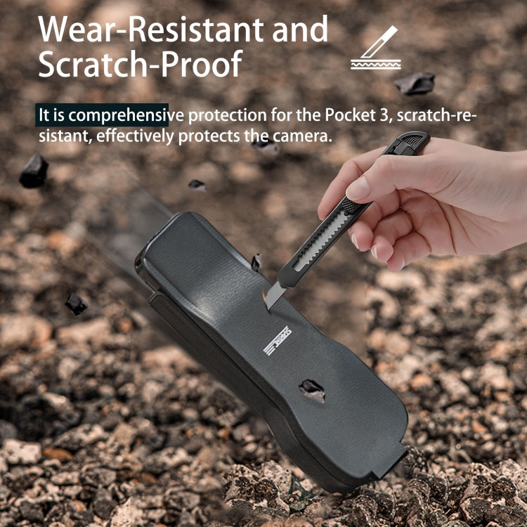 For DJI Osmo Pocket 3 STARTRC Storage Box Protective Case with Lanyard, For DJI Osmo Pocket 3