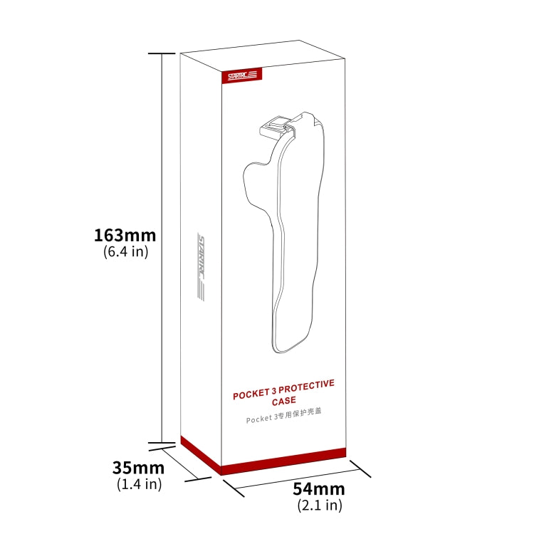 For DJI Osmo Pocket 3 STARTRC Storage Box Protective Case with Lanyard, For DJI Osmo Pocket 3