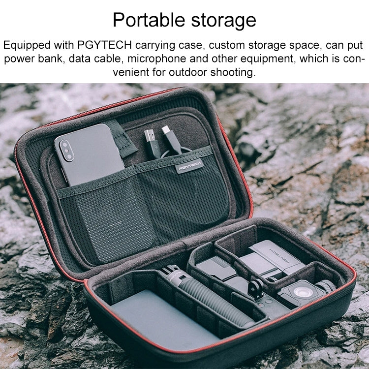 PGYTECH P-18C-042 Extension Pole Storage Bag Expansion Accessories Vlog Kit for DJI Osmo Pocket, P-18C-042