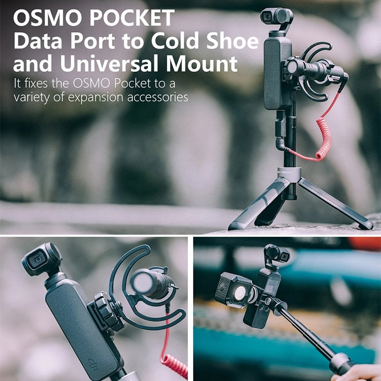 PGYTECH P-18C-042 Extension Pole Storage Bag Expansion Accessories Vlog Kit for DJI Osmo Pocket, P-18C-042