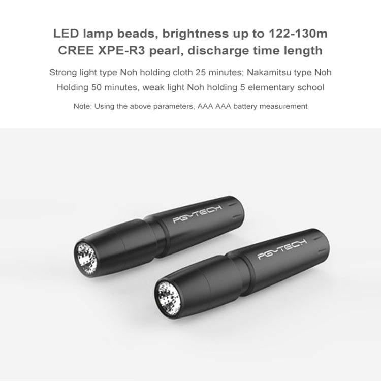 PGYTECH P-HA-030 LED Night Flight Light Shock Absorption Landing High Stand for DJI Mavic 2, P-HA-030 For DJI Mavic 2