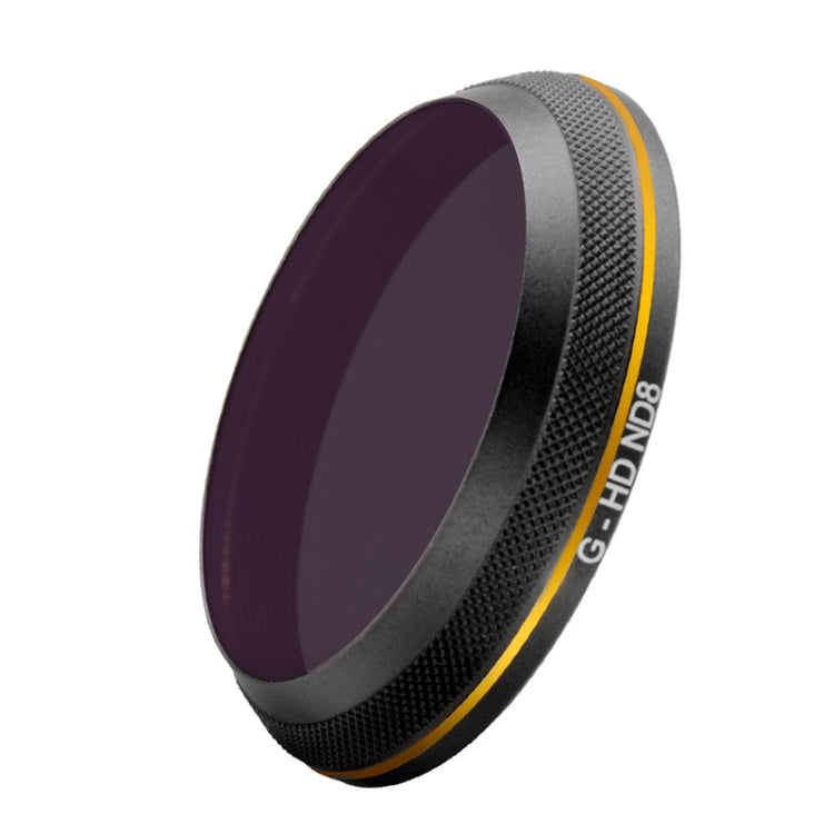 PGYTECH X4S-HD ND8 Gold-edge Lens Filter for DJI Inspire 2 / X4S Gimbal Camera Drone Accessories, ND8