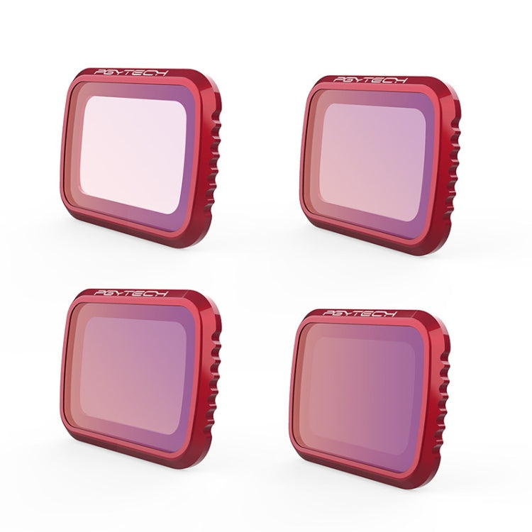 4 PCS PGYTECH P-16A-034 ND8 / 16 / 32 / 64 Lens Filter for DJI Mavic Air 2 Drone Accessories, ND8 / 16 / 32 / 64 Lens