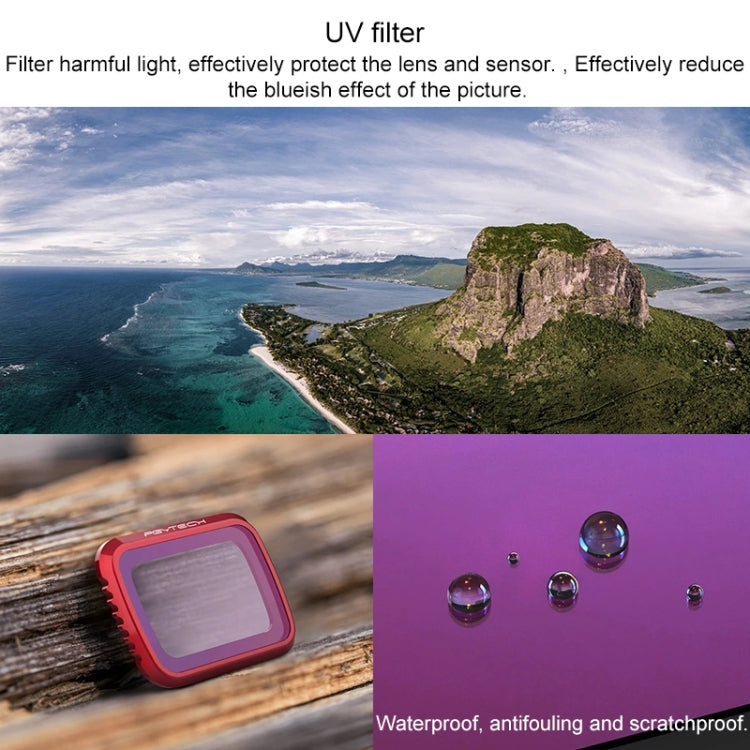 PGYTECH P-16A-042 Accessories Combo Propeller Blade Holder Landing Gear Filter Apron Plate Bracket Aet for DJI Mavic Air 2, P-16A-042