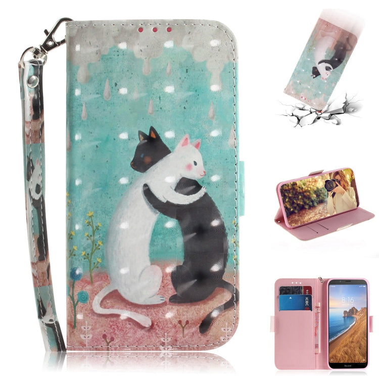 3D Painting Pattern Coloured Drawing Horizontal Flip Leather Case for Xiaomi Redmi K20 / K20 Pro, with Holder & Card Slots & Wallet