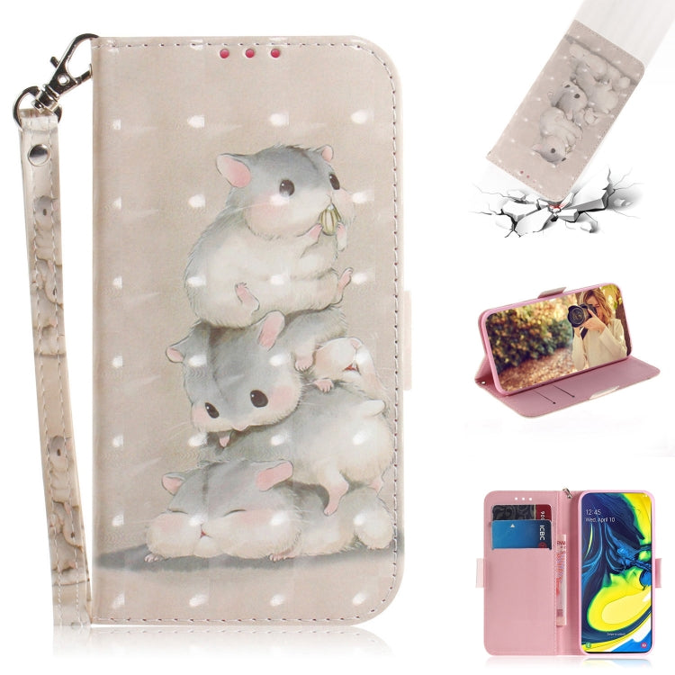 3D Painting Pattern Coloured Drawing Horizontal Flip Leather Case with Holder & Card Slots & Wallet for